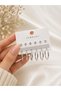 6-Piece Combination Earring Set Silver Color Hoop & Zircon Stone Minimal Women's Bijouterie Earrings Daily Stylish Multiple Earring Set - 2