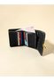 Patter Model Women's Mini Wallet Money Portfolio Stylish Minimal Accessory Detailed Card Holder Wallet