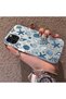 iPhone 13 Pro Compatible Hard Acrylic Back Silicone Edge Lens Protection Stylish Print Case - 3