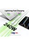 CAB025HQ2MWH كابل Boostcharge Pro 240W من USB-C إلى USB-C مضفر بطول 2 متر - أبيض - 2