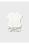 Baby Boy Linen Shirt Shorts Set 1270
