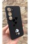 Vivo V40 Lite 5g Compatible Hearted Panda Patterned Silicone Shock Absorbing Classic Protected Rubber Case - 3