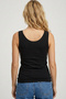 Black-White-Tan 3-Pack 100% Cotton Strappy Lace Knitted T-Shirt Undershirt 1007 - 6