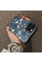 iPhone 13 Pro Compatible Hard Acrylic Back Silicone Edge Lens Protection Stylish Print Case - 4