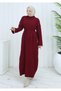 Lightweight and Comfortable Waist Belted Knitwear Dress - 2