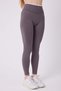 Women's High Waist Gathering and Lifting Seamless Leggings - Coreline Model with Piping Detail - 6