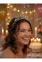 Crown with Metal Stones and Stars, Gold Birthday Crown, Children's Party Accessory