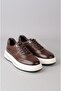 Kmc 3333 genuine leather men's casual shoes brown - 3