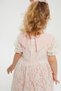 Girl's Pink Lace Dress and Buckle Gift Birthday Holiday Dress - 6
