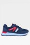 Men's Orthopedic Airfile Daily Walking Running Sneakers Sports Shoes Dark Blue