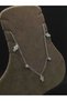 Fatma Ana Eli Evil Eye Amulet Abundance Blessing Symbol Steel Ball Dangle Design Steel Anklet Summer Casual Style Anklet - 2