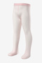 Pink Lace Mesh Girls' Pantyhose