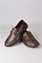 Kmc 3546 Genuine Leather Casual Men's Shoes Brown - 7