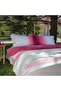 Eva Blake Pink Single 100% Cotton Duvet Cover Set and Piqué Set - 3