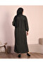Plus Size Hijab Dress Long Sleeve Relaxed Fit Casual Dress - 8
