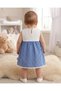 Lily Co Plaid Pattern Floral Baby Girl Dress - 2