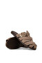 Women's Mink Color Suede Slippers - 3