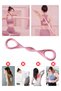 Resistance Band Exercise and Stretching Resistance Band Silicone Resistance Band for Pilates Yoga and Fitness - 5