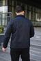 Diagonel Fabric Collared Zippered Seasonal Coat Pldp 3031_60391-1 - 3