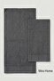 2 Piece Cotton Bath and Hand Towel Set Şeyda Anthracite - 3