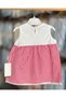 Lily Co Plaid Pattern Floral Baby Girl Dress - 4