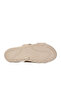 Beige Daily and Summer Slip-On Women's Slippers 673644 Z - 5