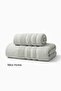 2 Piece Cotton Bath Towel Set Ayla Gray