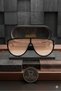 Damla Model Framed t Detail Style Sunglasses Unisex Model New Season Glasses - 3