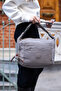 Women's Multi-Compartment Daily Shoulder Bag with Cross Strap, Lightweight Parachute Fabric, Waterproof and Durable Bag