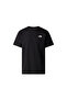 M Vertical Regular Men's Outdoor T-Shirt Nf0A8Gv1Jk31 Black - 2