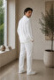 Men's Bürümcük Long Sleeve Shirt and Pants Tracksuit Set - 2