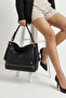 Claudia Rosetti Black Knitted Women's Casual Stylish Soft Large Shoulder Bag - 7