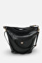 Daria Rosetti Black Knitted Women's Casual Stylish Elegant Shoulder Crossbody Bag