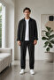 Men's Bürümcük Long Sleeve Shirt and Pants Tracksuit Set