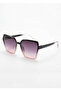 Women's Pink Cat Eye Uv400 Protected Modern Design Sunglasses - 2