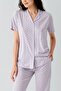 3552 Women's Front Buttoned Pajama Set - 3