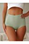 Qulothes 3-Piece Gathering Special Molded High Waist Micro Women's Panties - 4