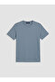 Blue Loose Fit Basic Dry Touch T-Shirt
