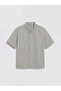 Green Loose Fit Men's Shirt by Güli̇s Gi̇yi̇m