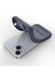 iPhone 15 Case Flexible Tpu Hollowed Out Back Surface Zore Ethnic Silicone Cover + Ghost Screen Protector - 3