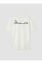 White Crew Neck Muhammad Ali Printed Men's T-Shirt - 6
