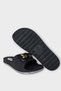 Ribbon Detailed Comfortable Sole Sea Pool Beach Women's Slippers Black - 7