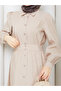 Buttoned Shirt & Skirt Hijab Set Rc9036 - 7