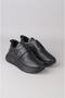 Seç K1170 Genuine Leather Cirlti Women's Sneakers Black - 2