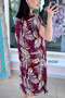 Ring Detail Viscose Dress 6Y016 - 2