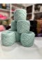 Hand Knitting Yarn, Color Mint Green and Mint Sequins, All in Net Packaging, 700g. - 4