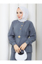 Accessory-Enhanced Shirt & Stitched Pants Islamic Clothing Set Rc9040 - 6