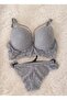 Women's Comfortable Allure Style Underwear Set Bra and Panty Set - 2