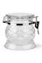 Diamond Cut Acrylic Storage Canister for Stylish Kitchen Display10 × 8 cm