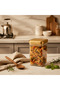 Premium Acrylic Storage Canister with Elegant Golden Lid for Dry Food Storage 1200 ml - 2
